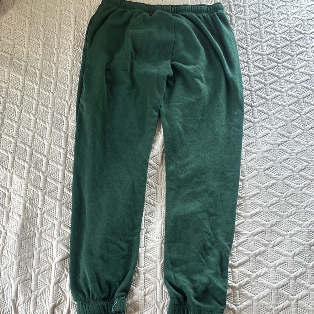 Brooklyn Cloth Green Track Pants - Picture 2 of 5